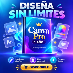 Imagen de CANVA PREMIUM X 12 MESES 