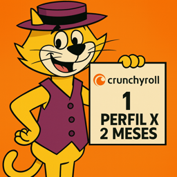 Imagen de CRUNCHYROLL 1 PERFIL X 2 MESES