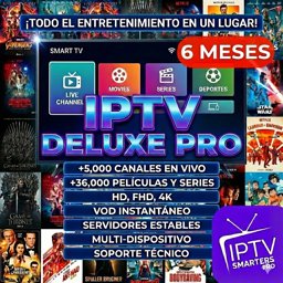 Imagen de IPTV 1 DISPOSITIVO X 6 MESES