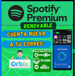 Imagen de  💎SPOTIFY PREMIUM X1 MES (RENOVABLE)