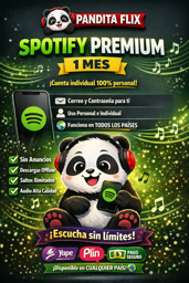 Imagen de SPOTIFY PREMIUM X 1 MES (RENOVABLE)🐼