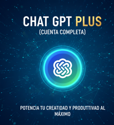 Imagen de GPT PLUS 1 MES (CUENTA COMPLETA) | A TU CORREO