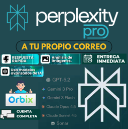 Imagen de PERPLEXITY PRO X1 MES A TU CORREO + CURSO COMPLETO (💻,📱 USÁLO EN MAS DE 1 DISPOSITIVO A LA VEZ)