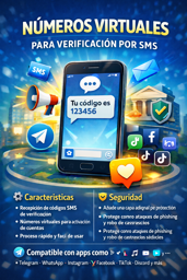 Imagen de 📲 Números Virtuales para Verificación