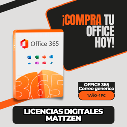 Imagen de Microsoft Office 365 X 1 Año Correo Genérico