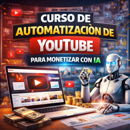 Imagen de 🔴 CURSO MONETIZA YOUTUBE CON IA 💵