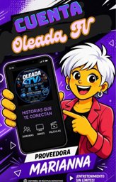 Imagen de OLEADA TV/MAGIS CUENTA COMPLETA X 1 MES (3 DISPOSITIVOS)