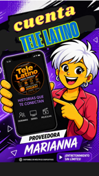 Imagen de TELE LATINO PREMIUM CUENTA X 1 MES