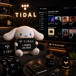 Imagen de TIDAL FAMILIAR CUENTA COMPLETA A CORREO PERSONAL