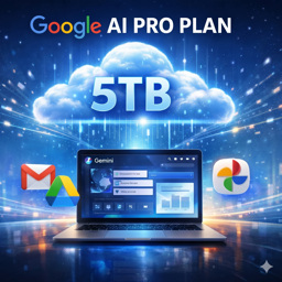 Imagen de 1 MES GOOGLE AI PRO (GEMINI PRO + 5TB) 