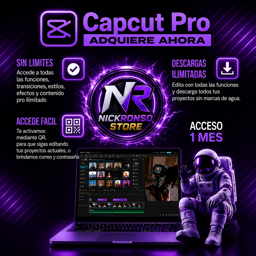 Imagen de Capcut pro cuenta completa/ 2 Dispositivos 🔥