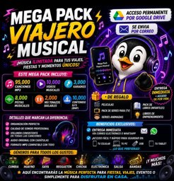 Imagen de MEGA PACK VIAJERO MUSICAL