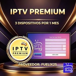 Imagen de  IPTV PREMIUM 3 DISPOS x 1 MES