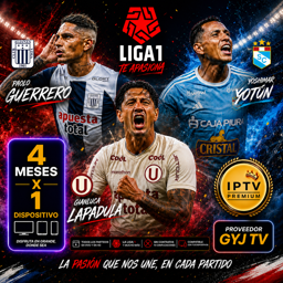 Imagen de IPTV PREMIUM x 1 DISPO x 4 MESES