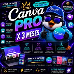 Imagen de CANVA PRO EDU X 3 MESES