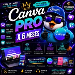 Imagen de CANVA PRO EDU X 6 MESES