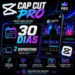 Imagen de CAP CUT PRO X 30 DIAS (2 DISPOSITIVOS)