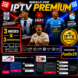 Imagen de IPTV PREMIUM 3 DISPOS x 3 MESES