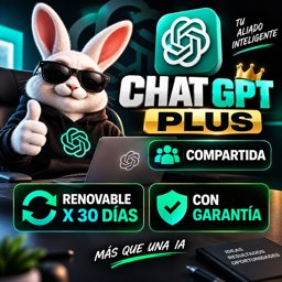 Imagen de 🈯 CHAT GPT PLUS RENOVABLES 1 PERFIL CUENTA COMPARTIDA 